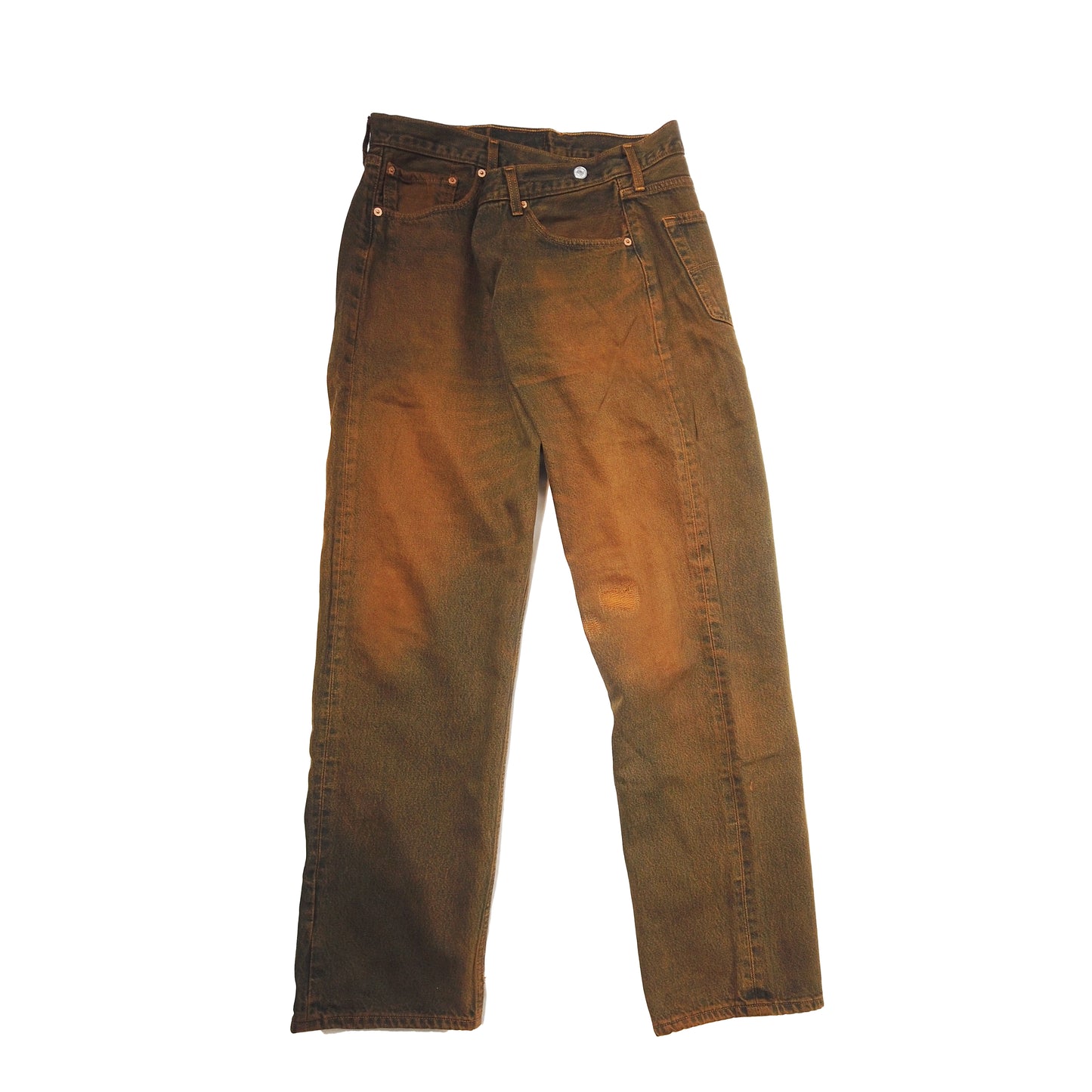 Cross color pants