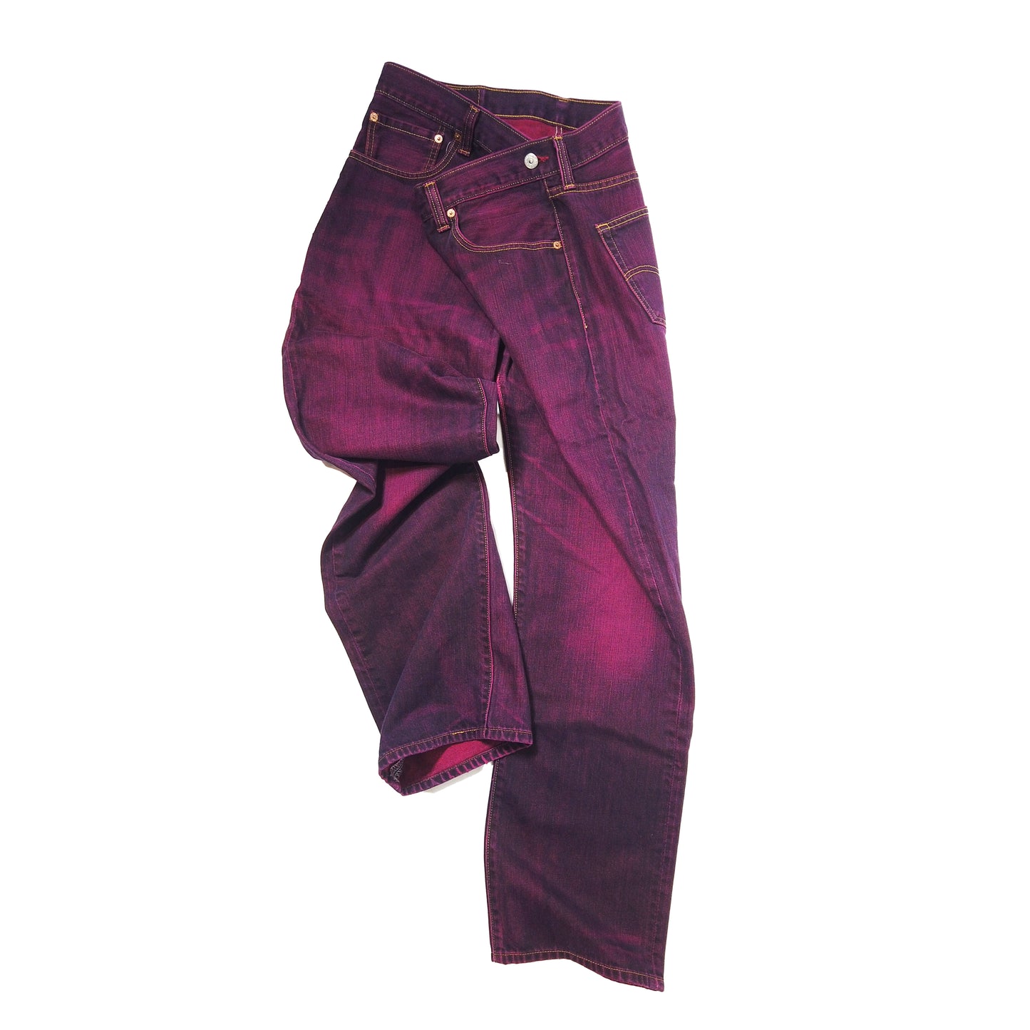 Cross color pants